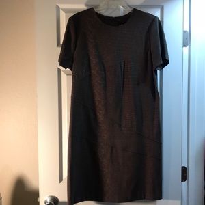 Beautiful olive green dress.